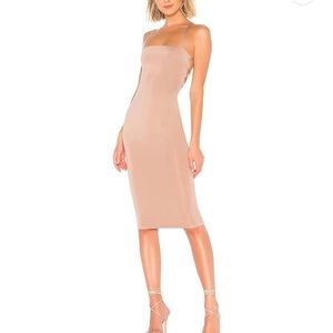 Revolve: SUPERDOWN Yvonne Laced Back Midi-dress